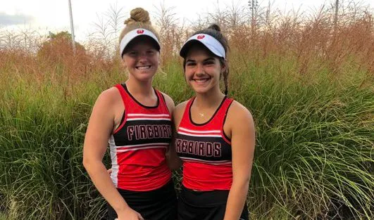 Girls Tennis Success: Molly Grace and Leah Schleibaum