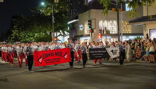 A Trip of a Lifetime: The Lakota West and East Marching Bands Travel to Hawaii