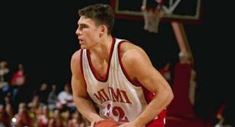 13 Feb 1999:  Wally Szczerbiak #32 of the Miami Redhawks looks move during a game against the E. Michigan Eagles at the Millett Hall in Oxford, Ohio. The Redhawks defeated the Eagles 76-56.