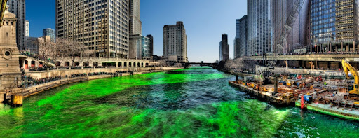 Green Chicago River